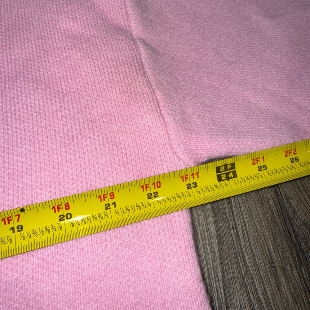 Pink 'Après Ski' Graphic Knit Sweater Edikted Small NWT - Picture 5 of 7